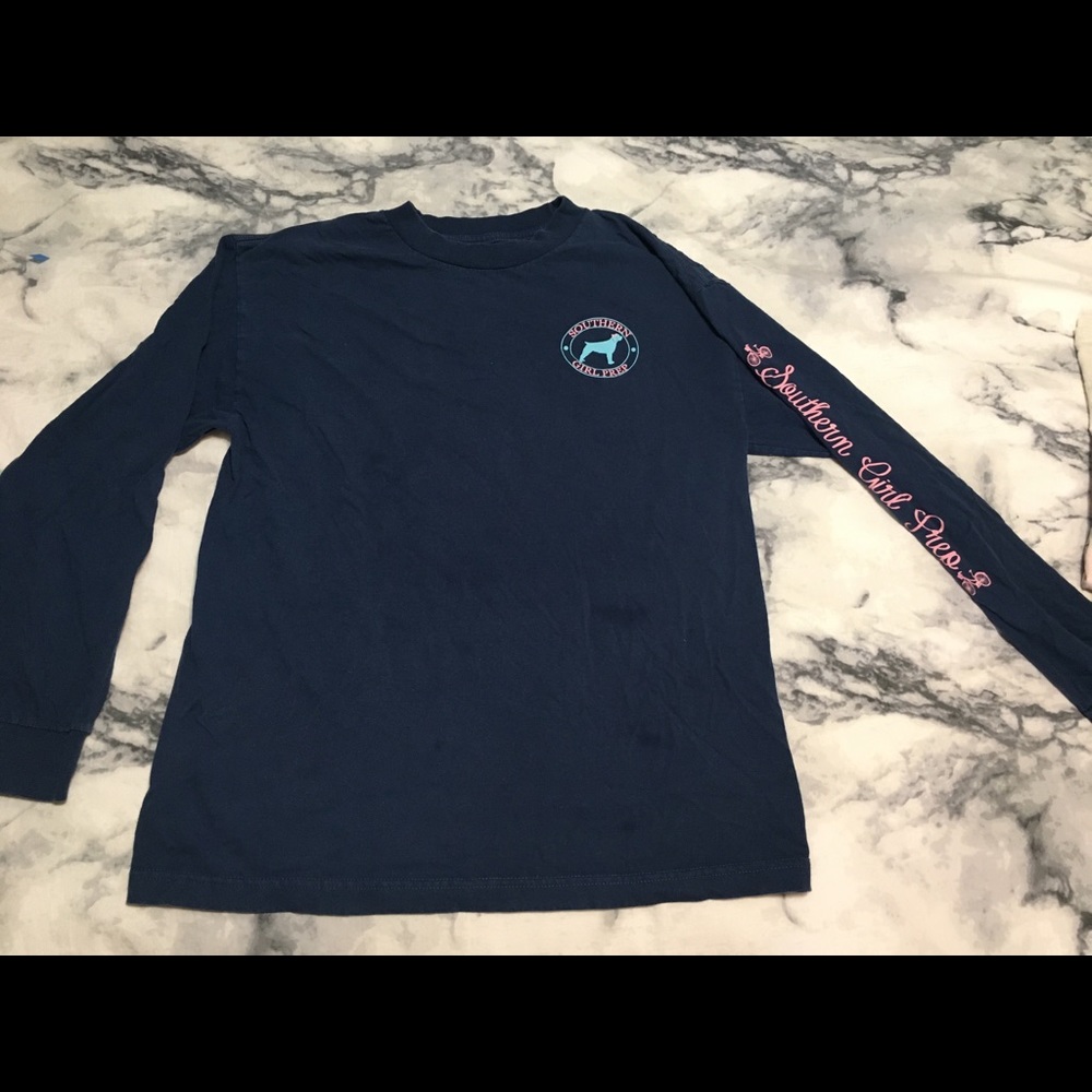 Southern girl prep long sleeve